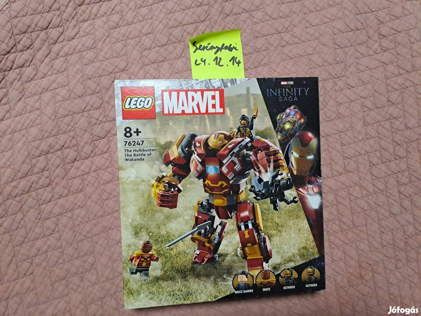 76247 Lego Marvel Hulkbuster: Wakanda csatája Új, Bontatlan