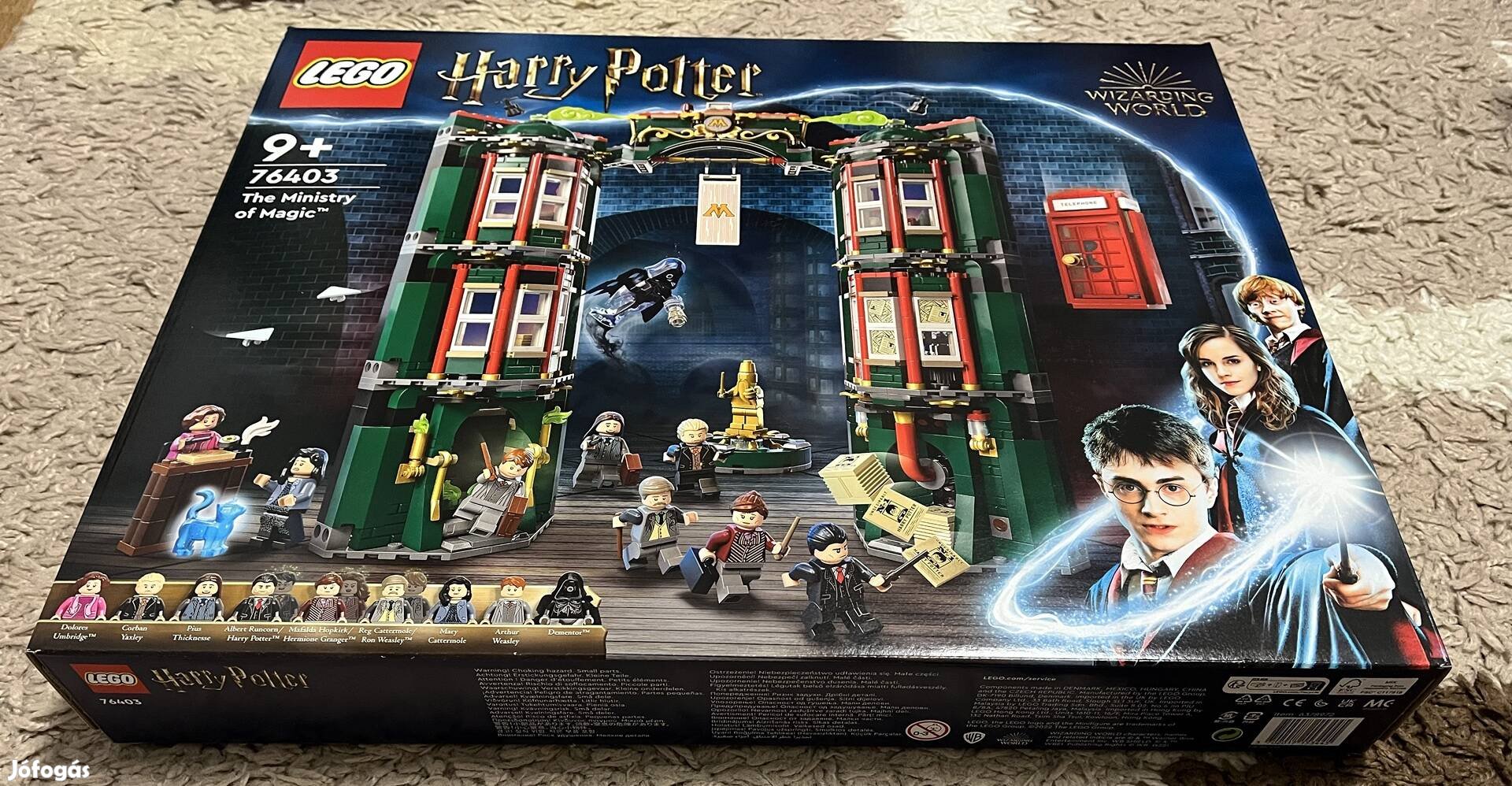 76403 Harry Potter - Mágiaügyi minisztérium bontatlan lego