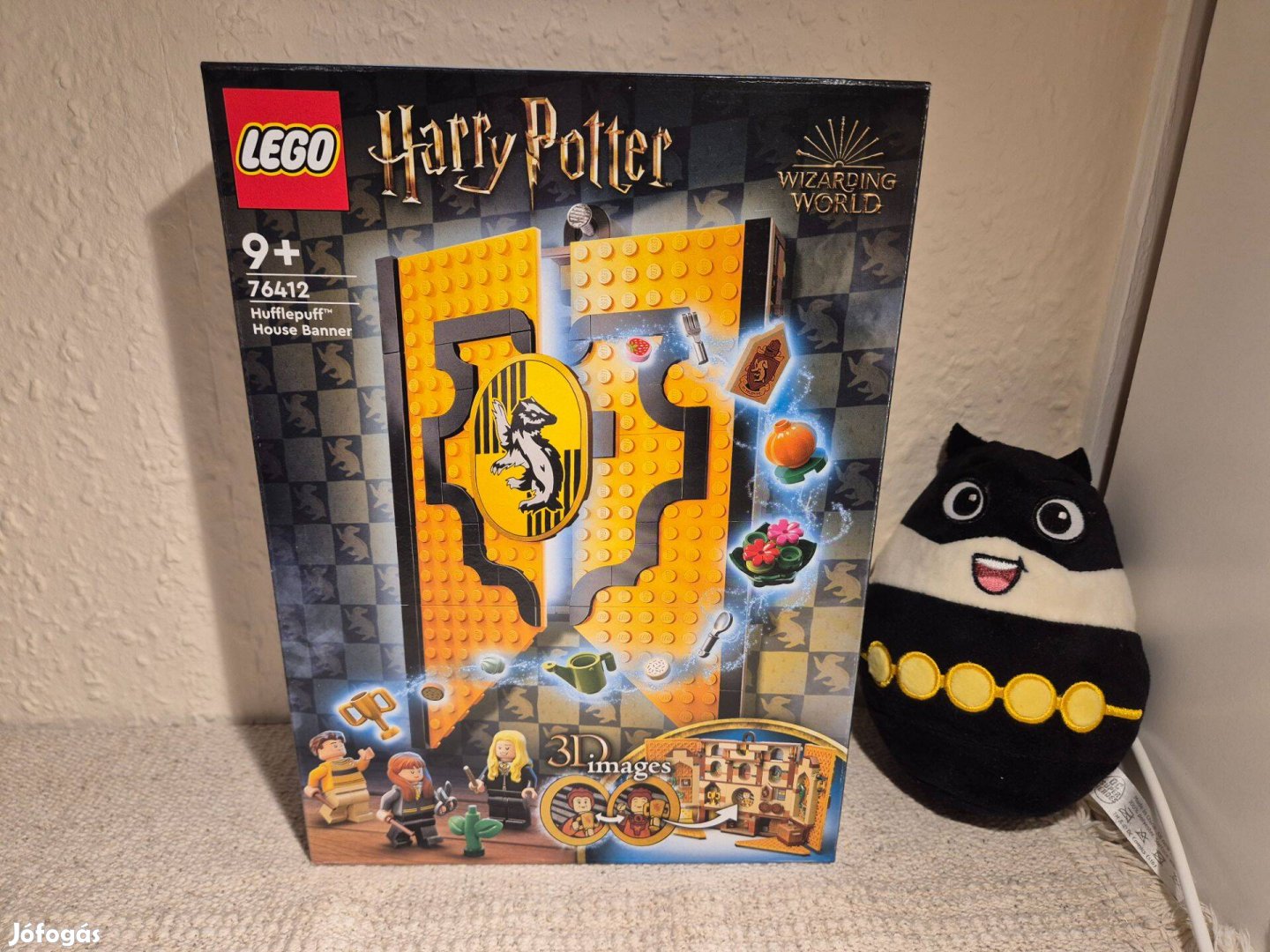 76412 Lego Harry Potter A Hugrabug ház címere Új, bontatlan