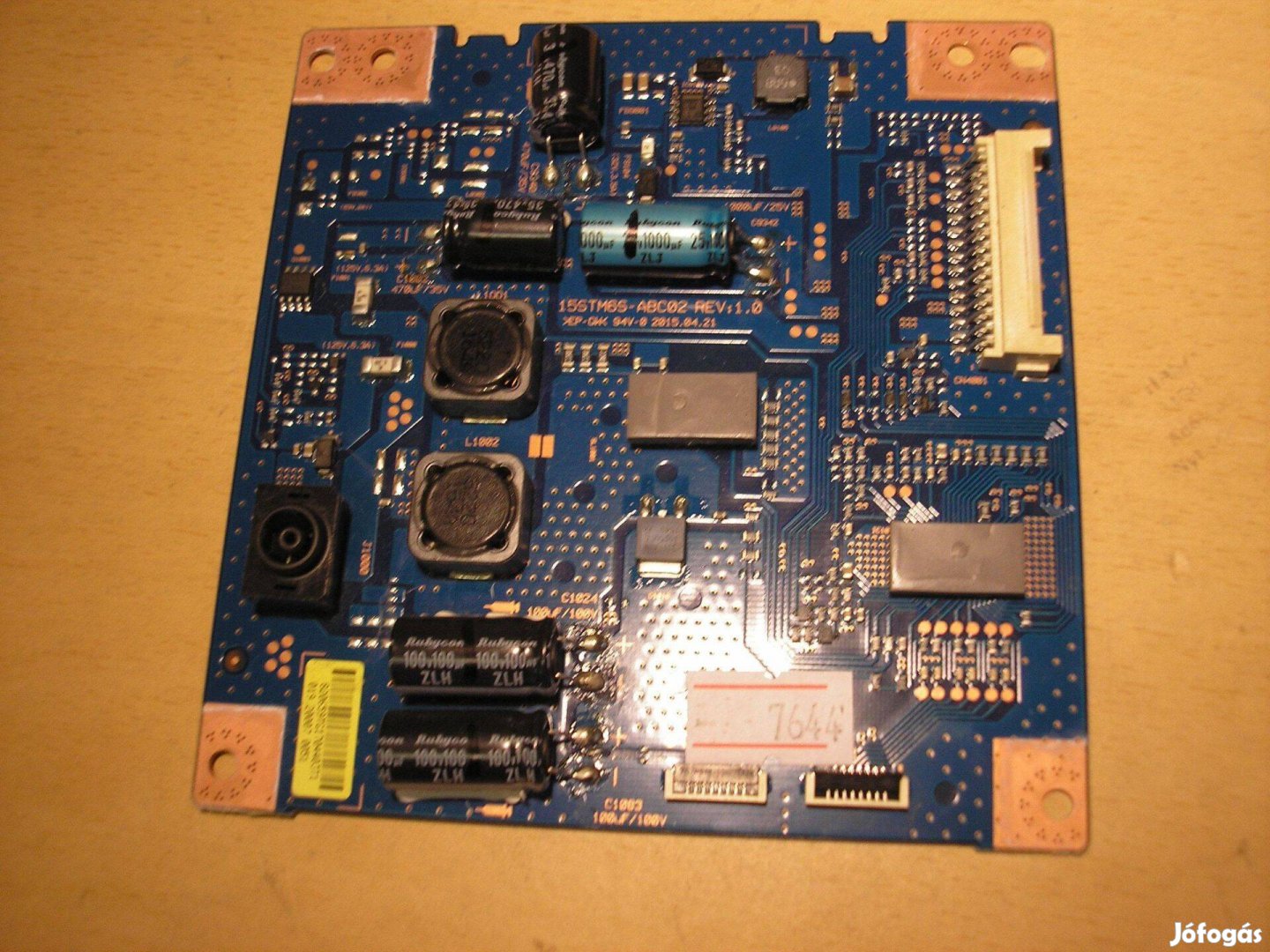 7644 Sony LED driver 15STM6S-ABC02 REV:1.0 tápegység Kdl-43W805C