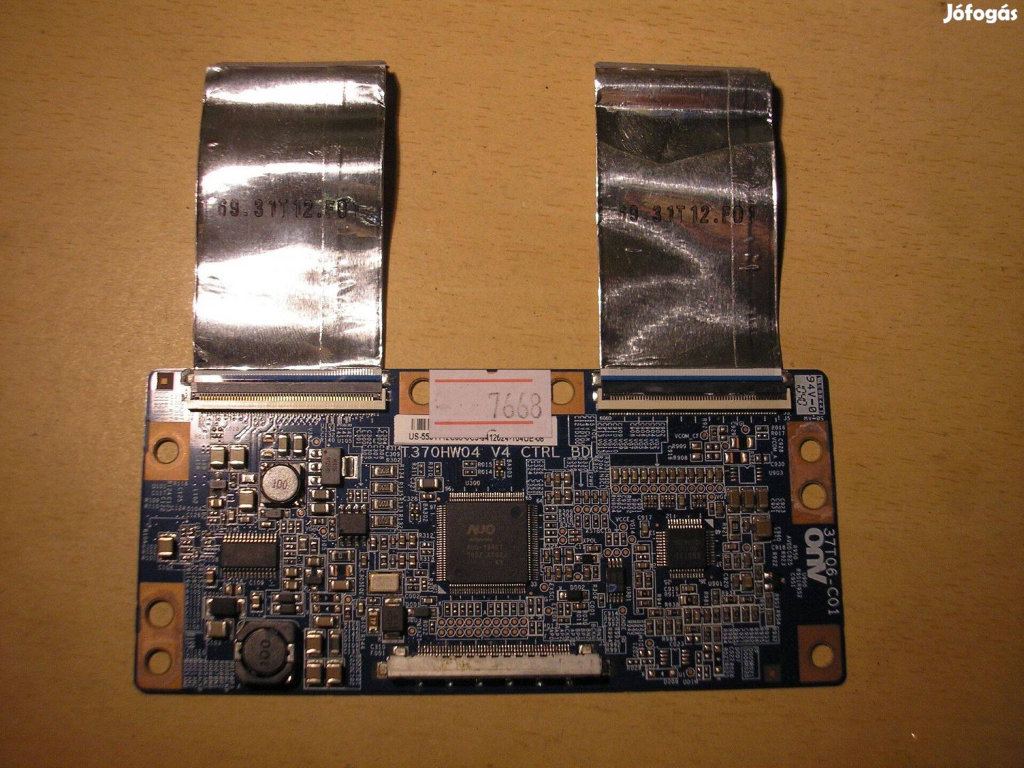 7668 TCL Thomson 32FS5246C T-CON 37T06-C01 T370HW04 V4 CTRL BD