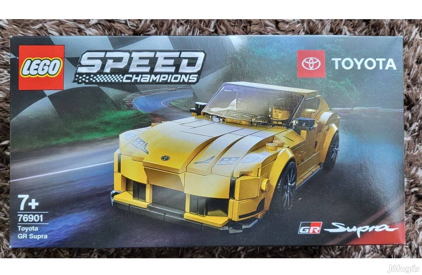 76901 LEGO Speed Champions - Toyota GR Supra - Új, Hibátlan!