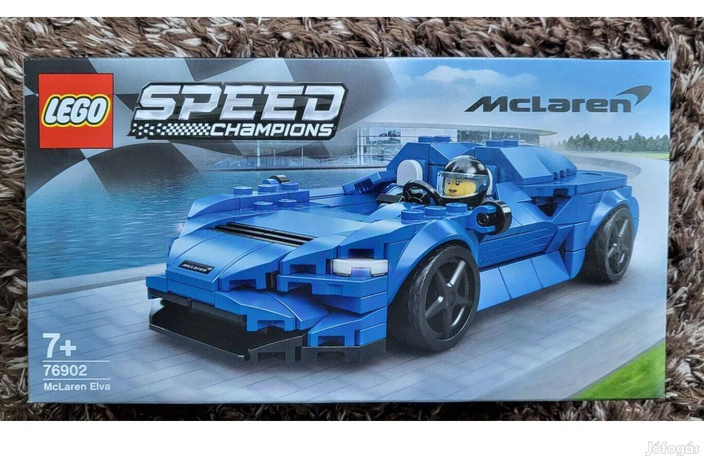 76902 LEGO Speed Champions - Mclaren Elva - Új, Hibátlan!
