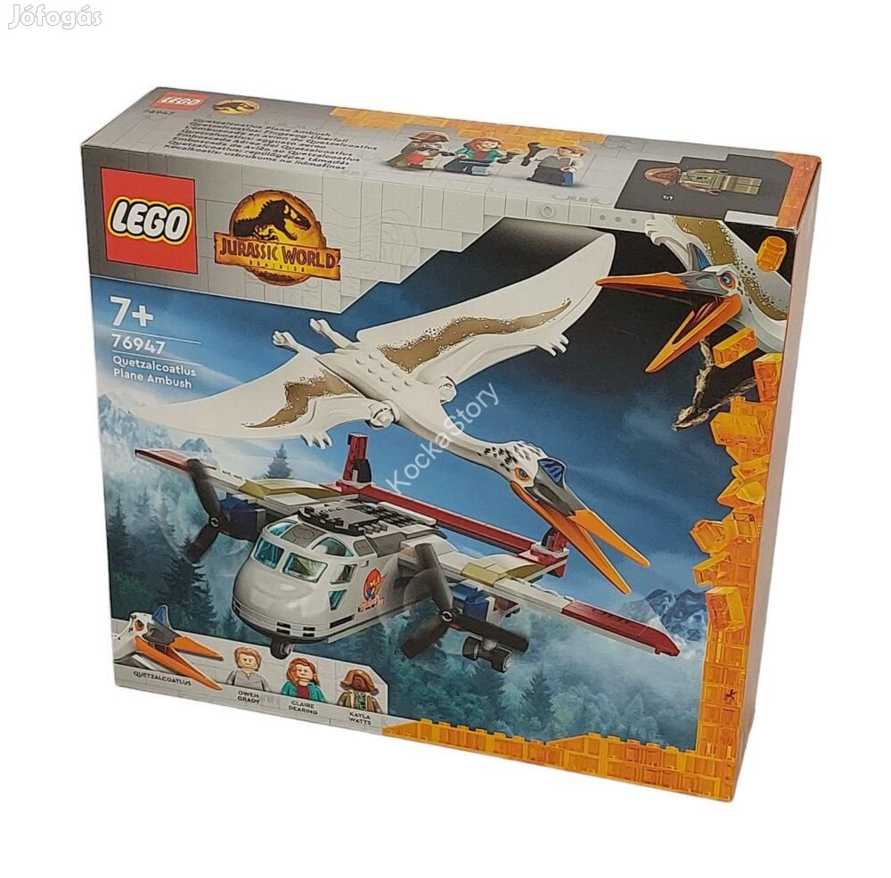 76947 LEGO(R) Jurassic World Quetzalcoatlus repülőgépes támadás eladó