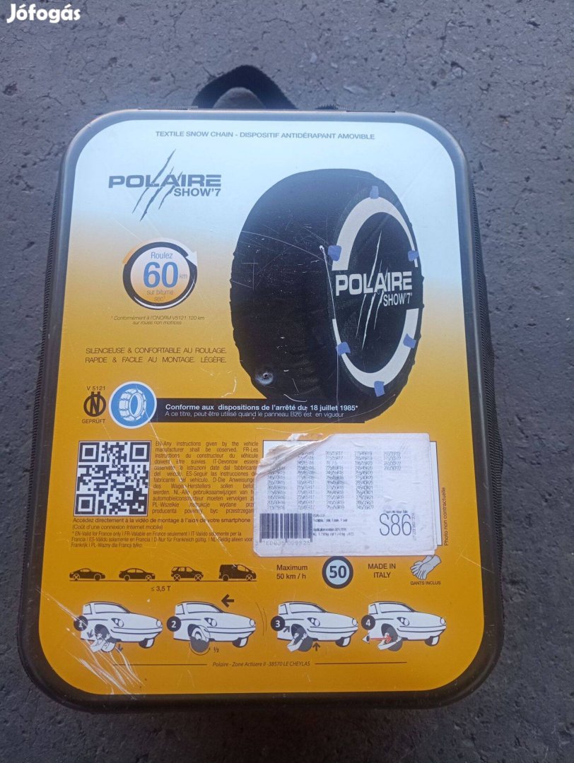 7711578657 Renault Hólánc Hópapucs Hózsák Polaire Show7 S86 7711578656
