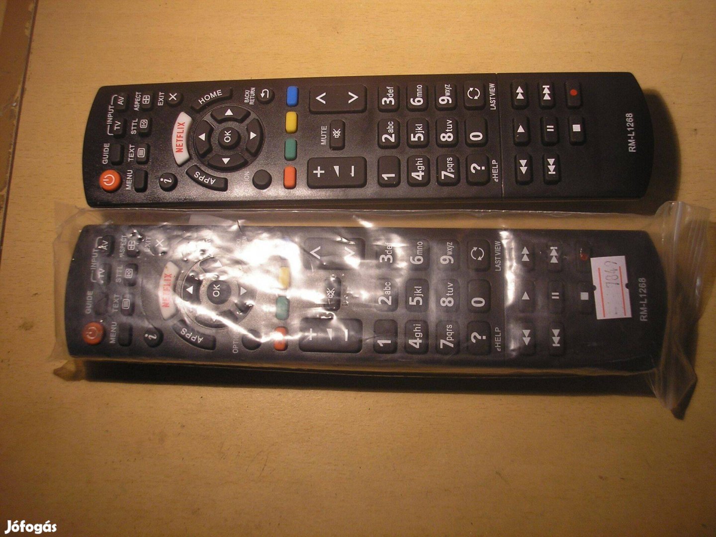 7849 Panasonic LED SMART TV távirányító APPS Netflix