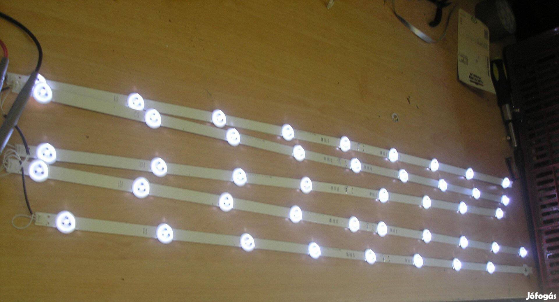 7861 Philips hibás 47Pfh6309 LED háttérfény szett LC470DUE