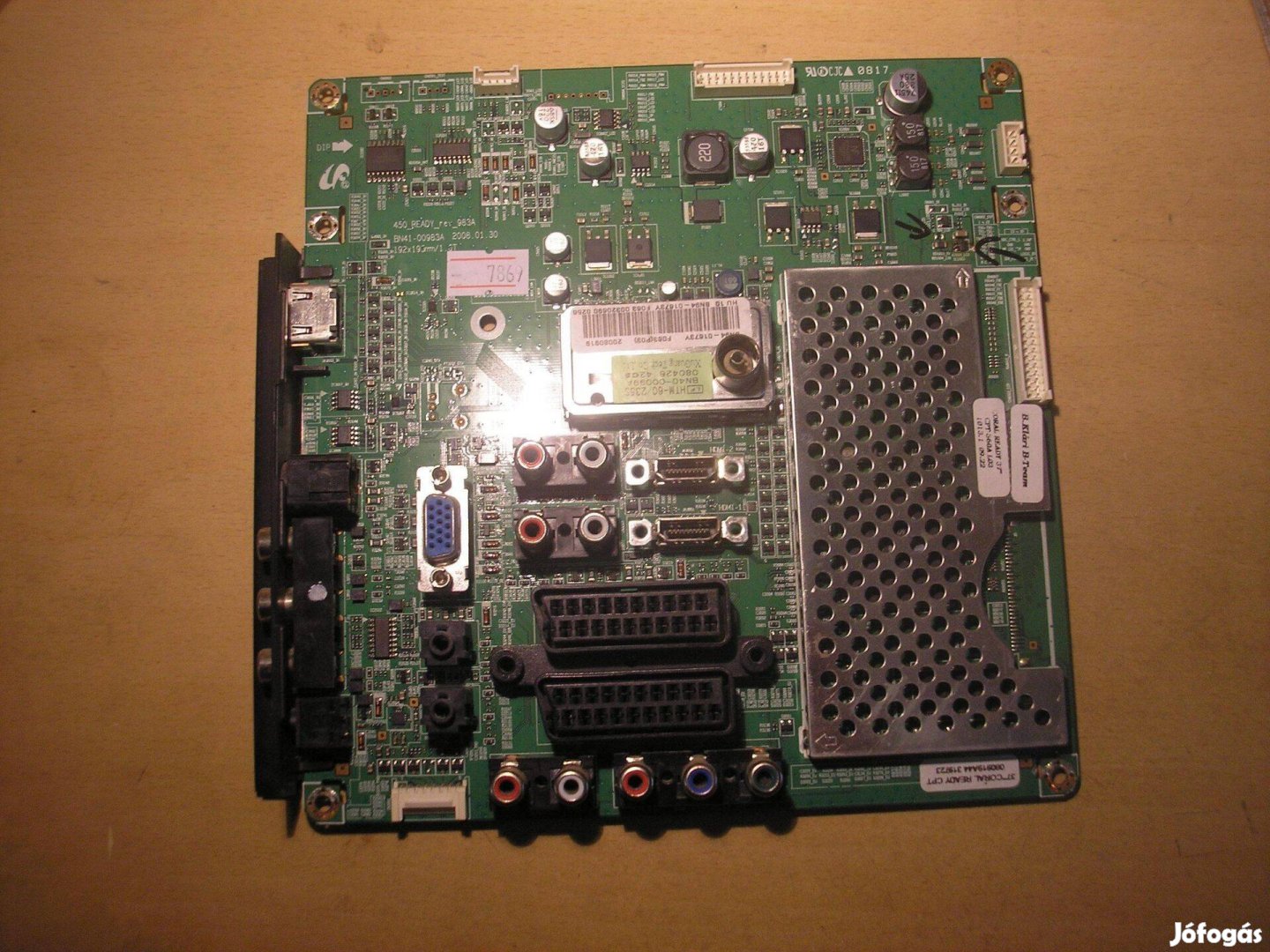 7869 hibás Samsung mainboard BN41-00983A BN94-01673Y BN40-00099A