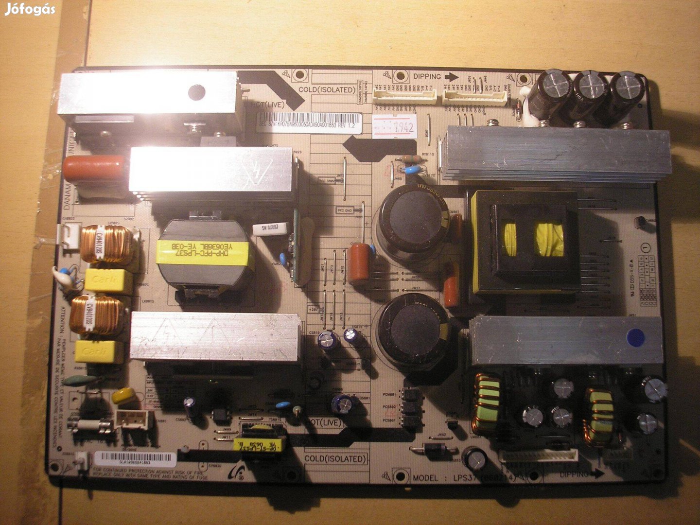 7942 Samsung tápegység BN96-03050A LPS37 REV1.2
