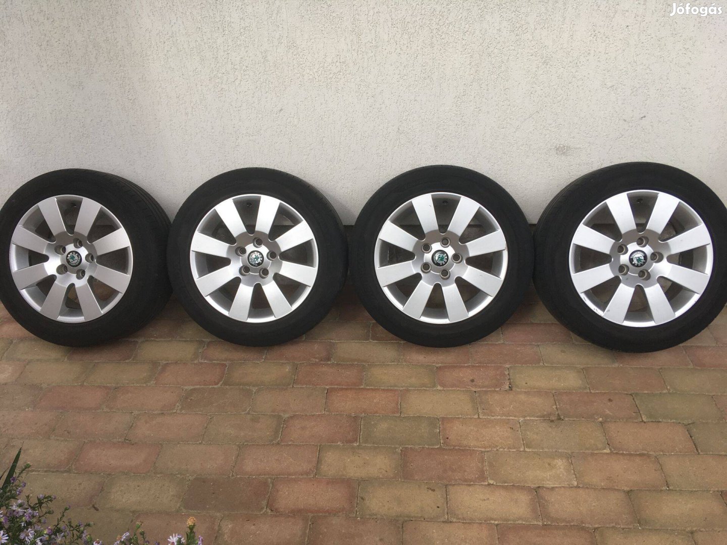 7Jx16H2 ET37 gyári skoda könnyűfém felni