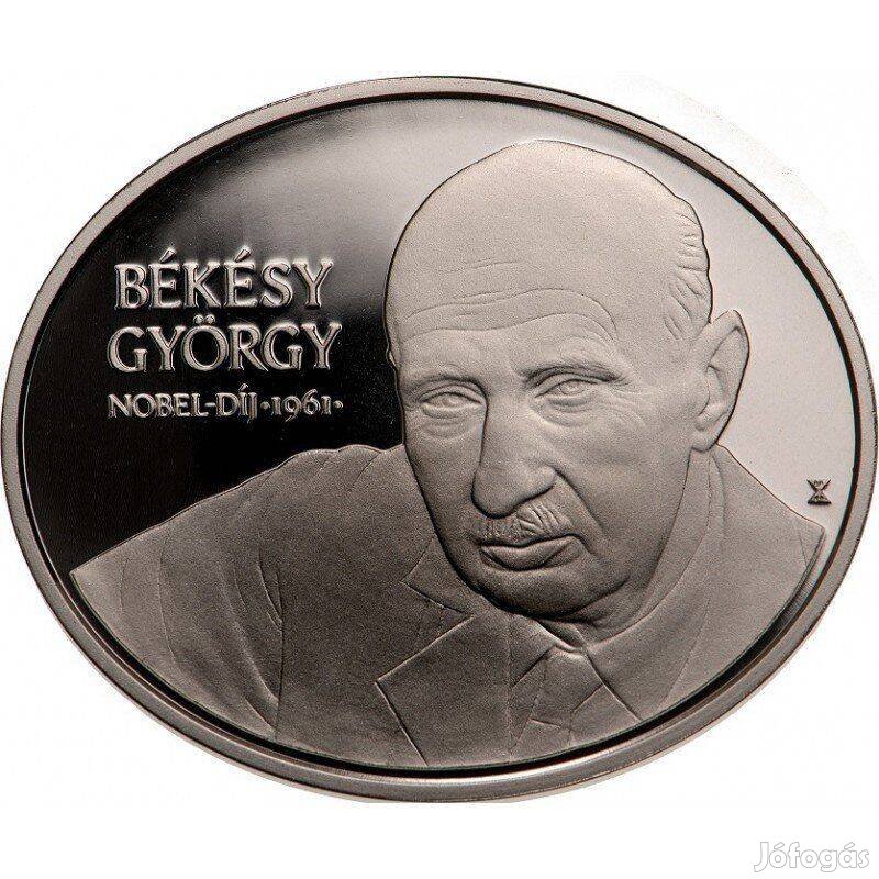 7.500 Ft Ezüst emlékérem Békésy György 2022