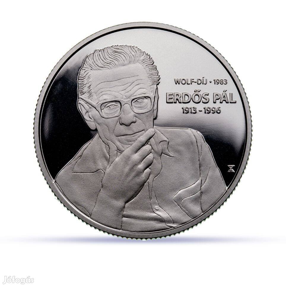 7.500 Ft Ezüst emlékérem Erdős Pál 2023