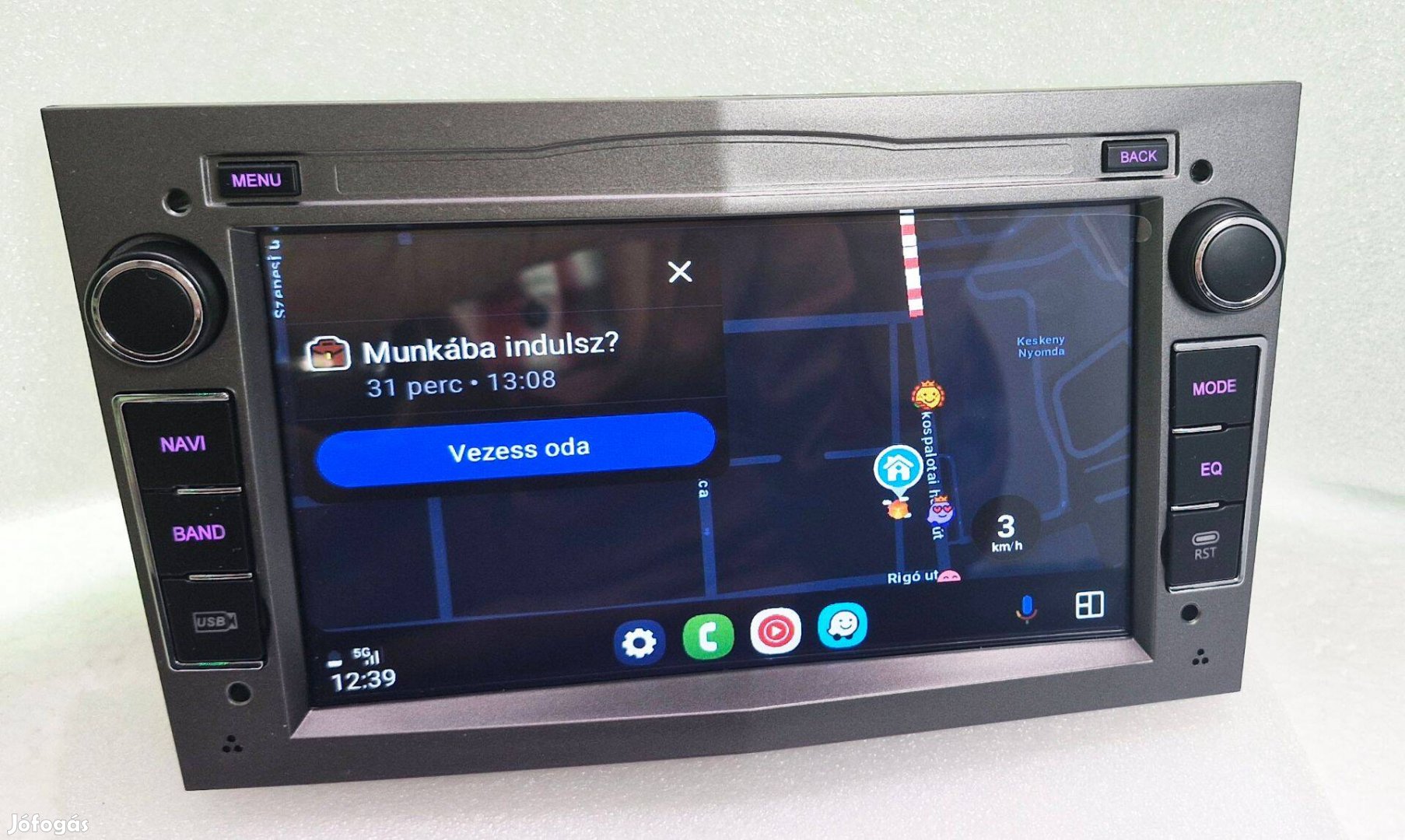 7 Col 2DIN Opel Fejegység 8 Mag 4GB 64GB Sim Kártya Carplay Android13