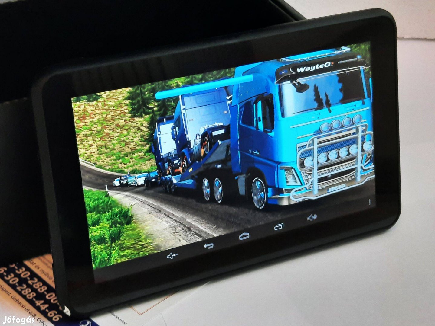 7 Col Wayteq 995 Max 2025 GPS Navigáció Truck Kamion Új