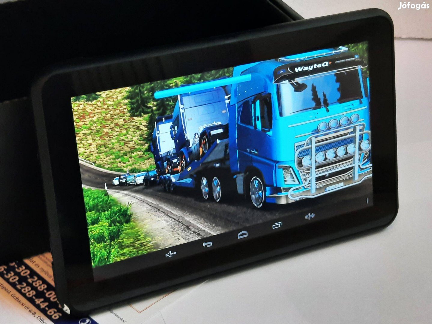 7 Col Wayteq 995 Max 2025 GPS Navigáció Truck Kamion Új