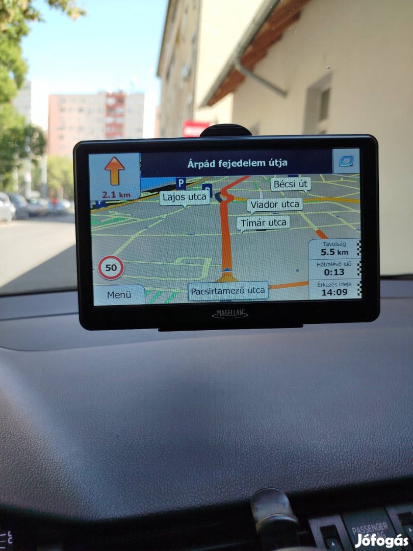 7" GPS , navigáció Igo Primo 2025. máj. Magyaro. térkép kamionos is 