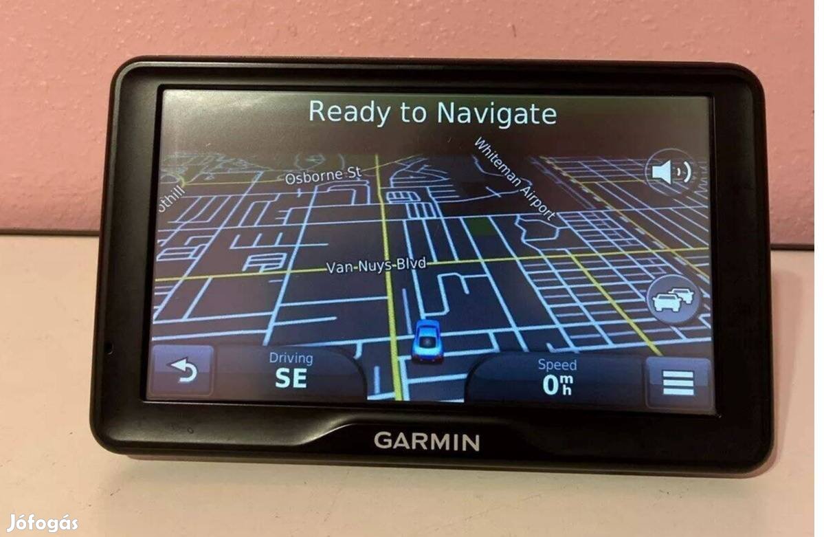 7" Garmin Dezl 760 Truck Kamion GPS navigáció 2024 élettartam Full EU