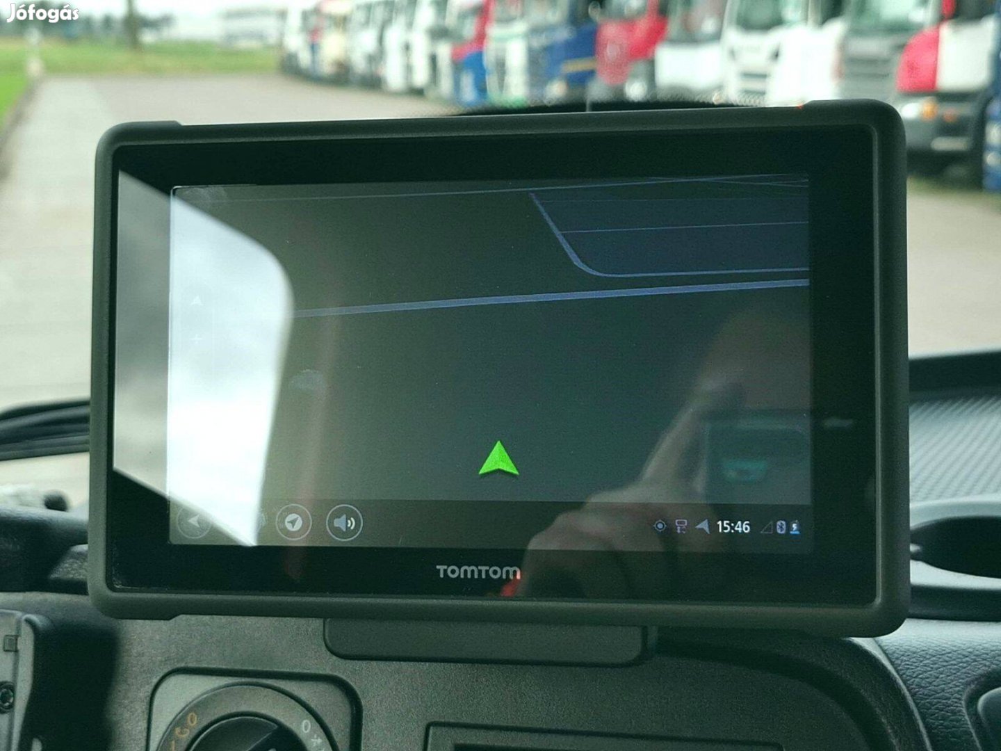 7" Tomtom Bridge Android Truck Kamion Busz Autó GPS Navigáció 2024 EU