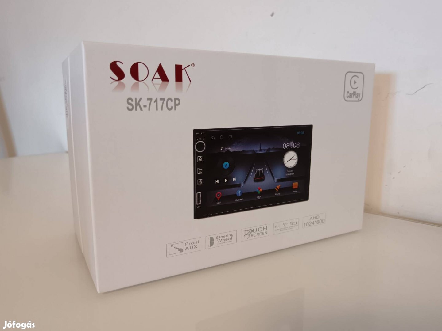 7 colos Android autós multimédia 4/64 GB 