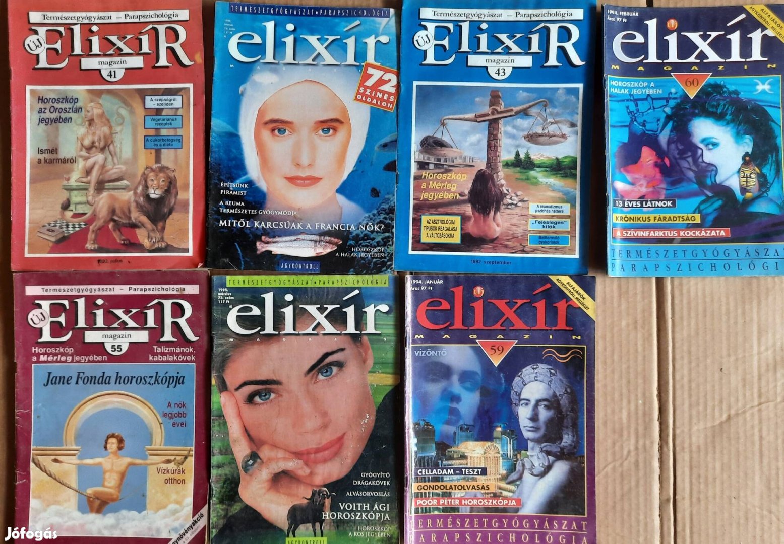 7 darab Elixír magazin eladó 