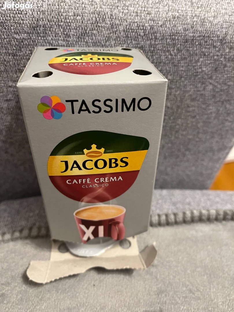 7 darab Jacobs Tassimo Caffé Crema Classico XL kávékapszula eladó