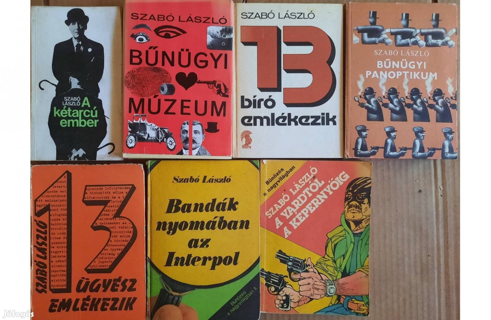 7 darab Szabó László könyv eladó