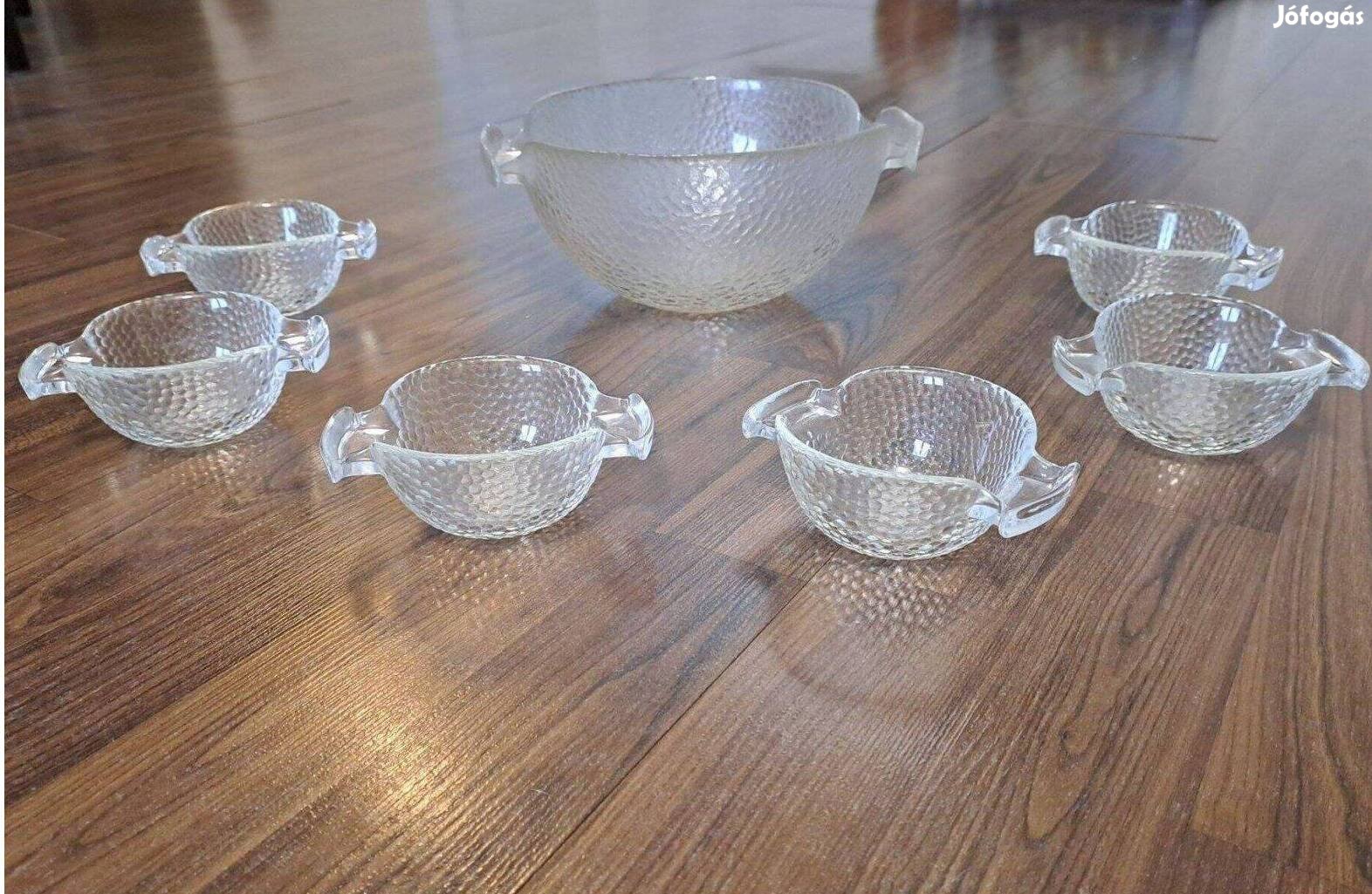 7 darabos desszertes készlet