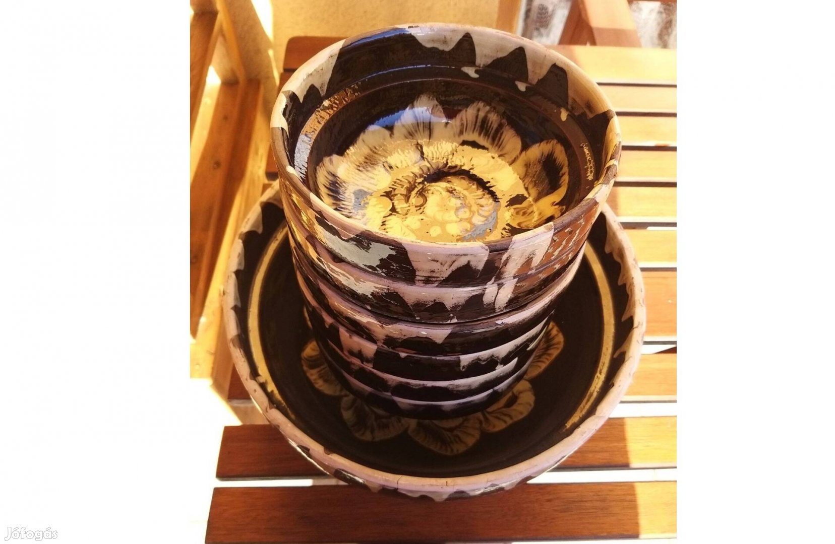 7 darabos kerámiatál készlet