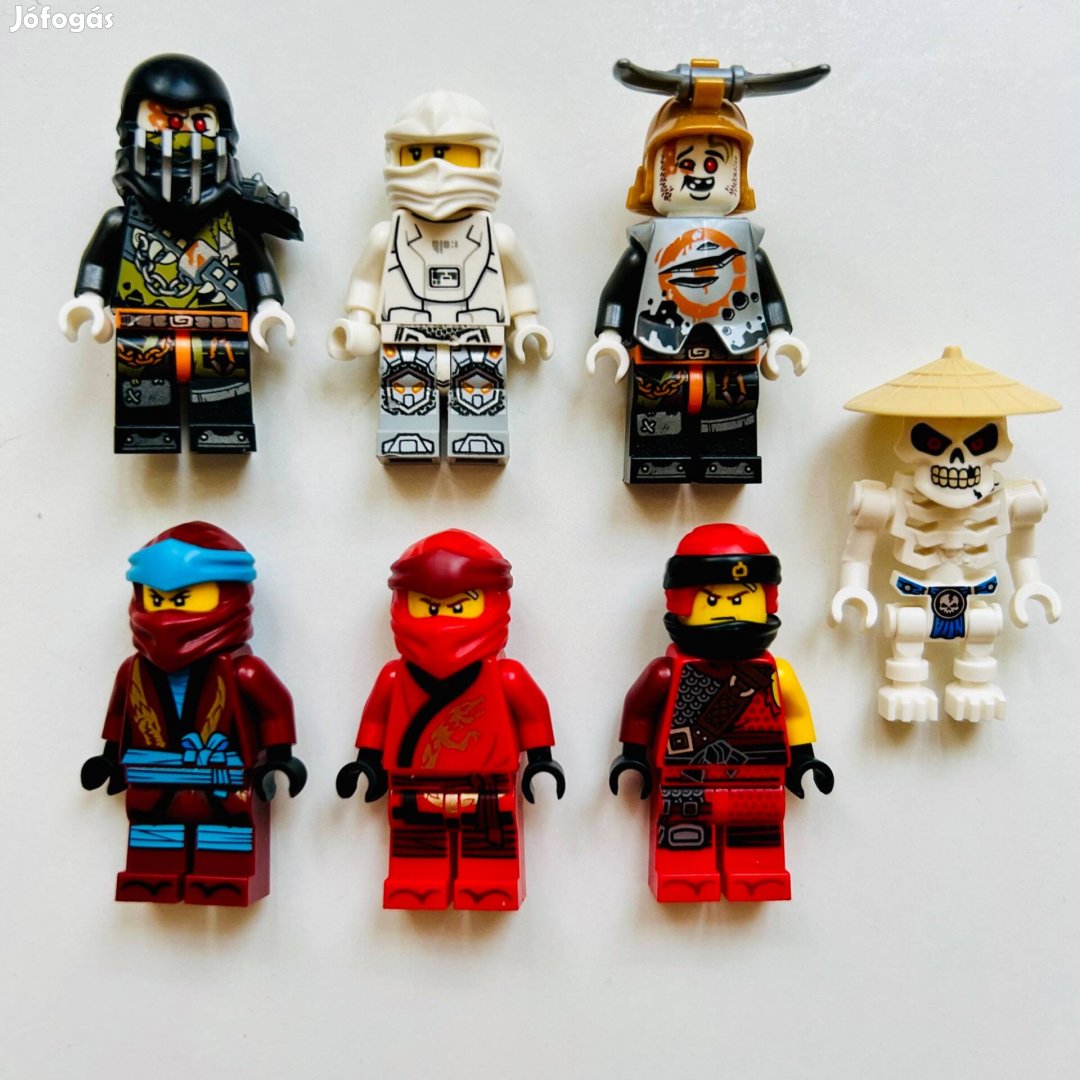 7 db Ninjago Lego figura egyben