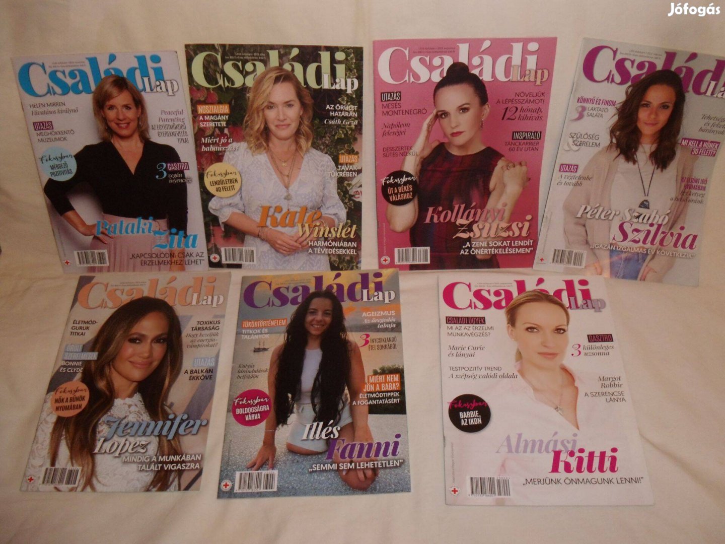 7 db családi lap hibátlan ujj