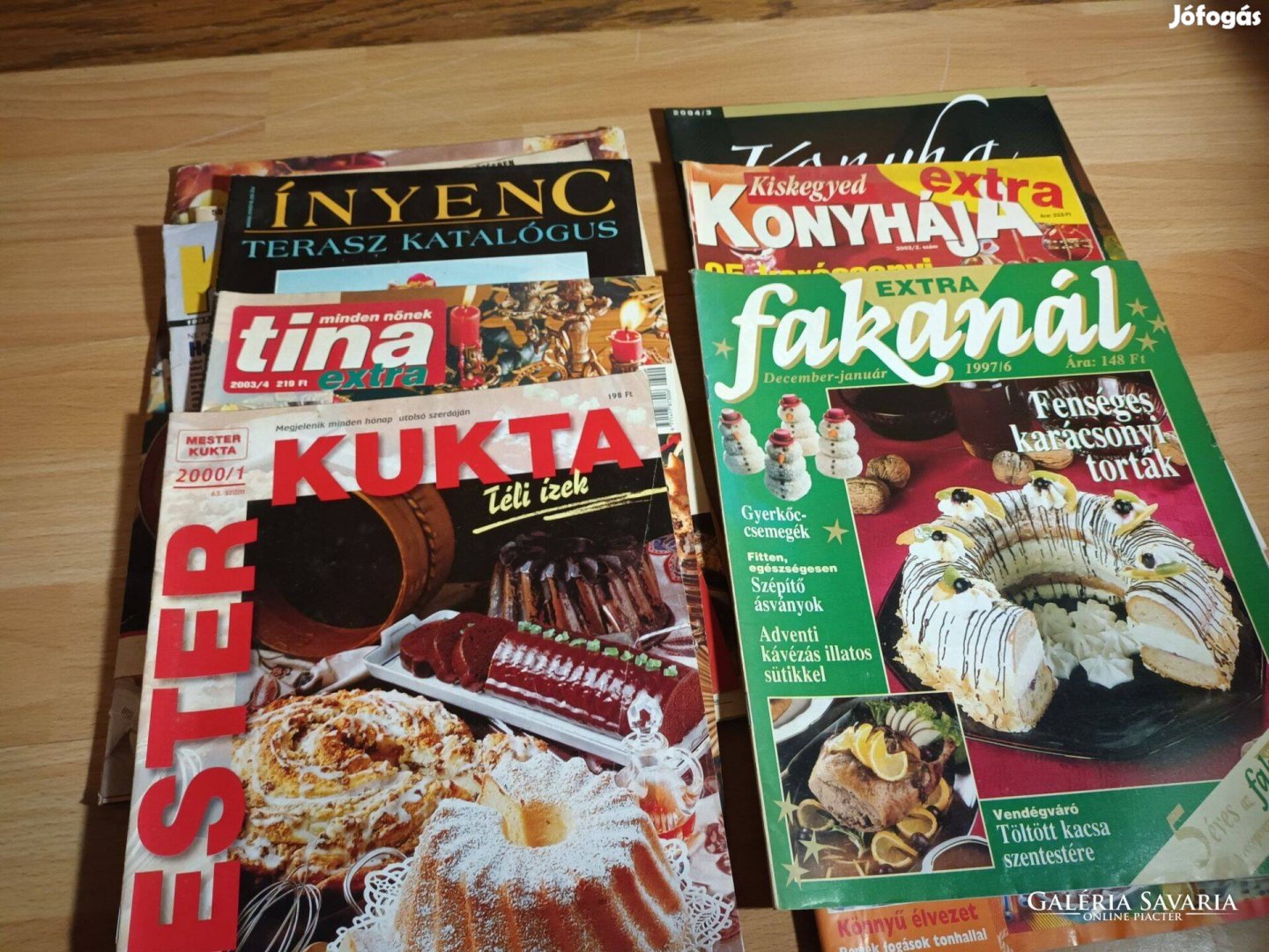 7 db régi recept magazin egyben - gyűjtőknek - Fakanál - Kukta - Konyh