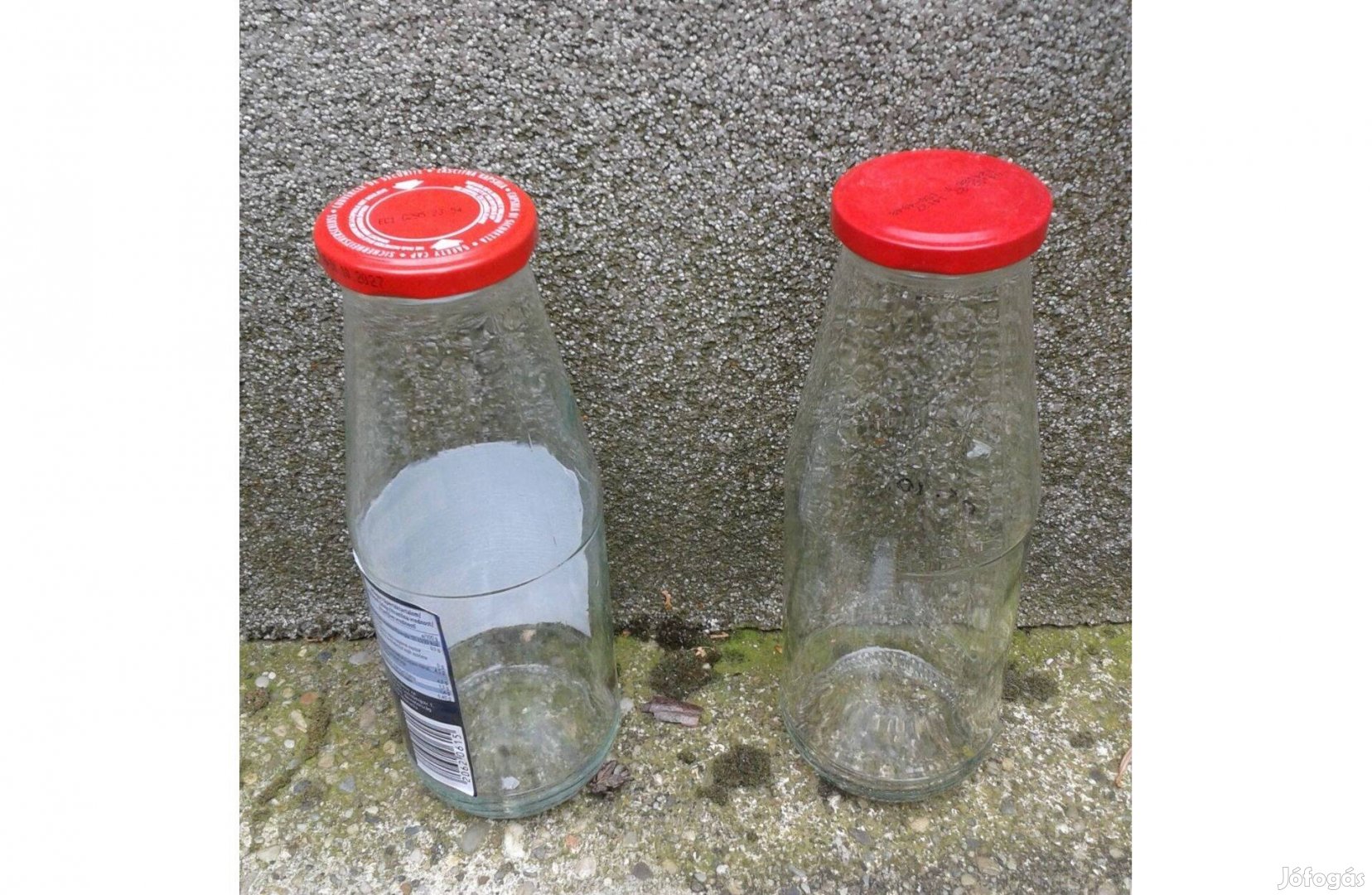 7 dl-es paradicsomos, szörpös üveg