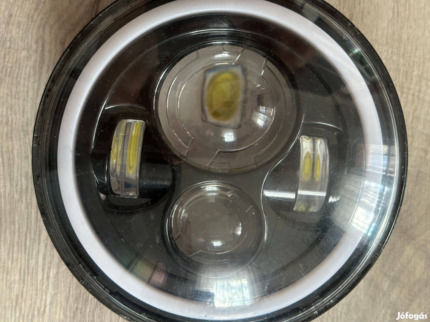 7 inch LED DRL motorkerékpár lámpa DOT E jeles fényszóró irányjelző
