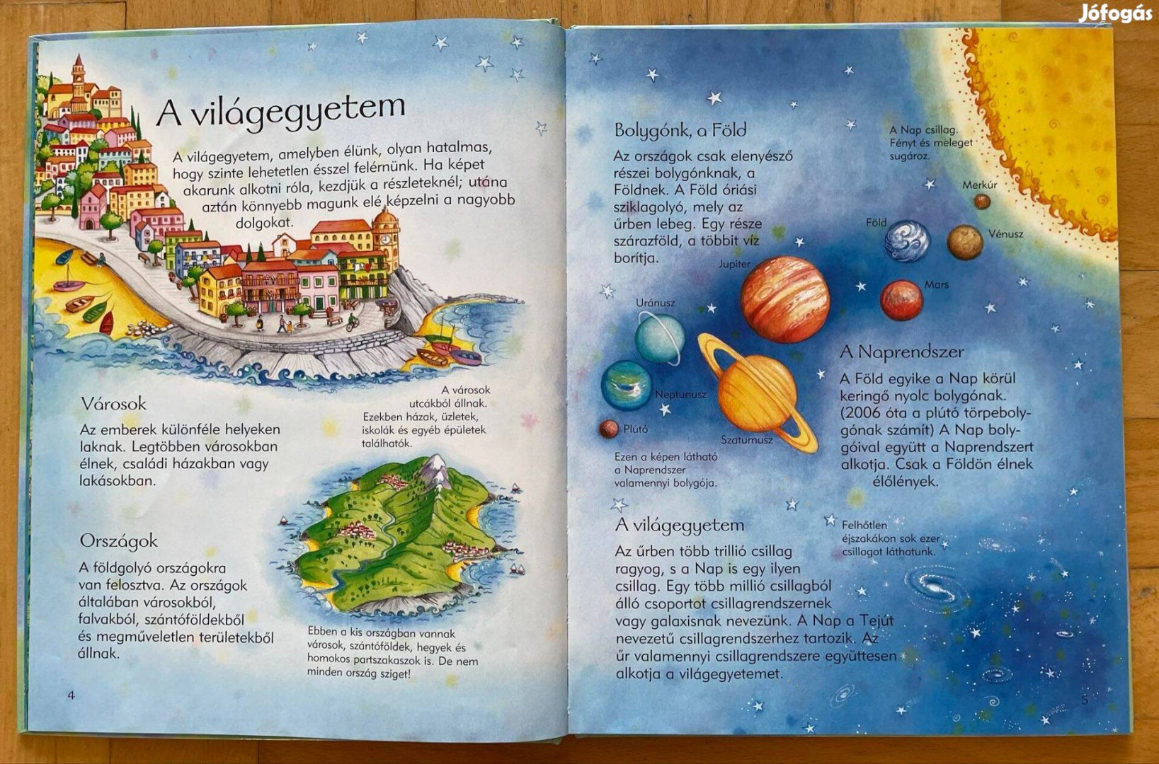 7 ismeretterjesztő könyv gyerekeknek + 1 ajándék térkép puzzle
