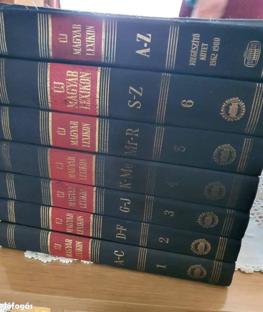 7 kötetes Új Magyar lexikon