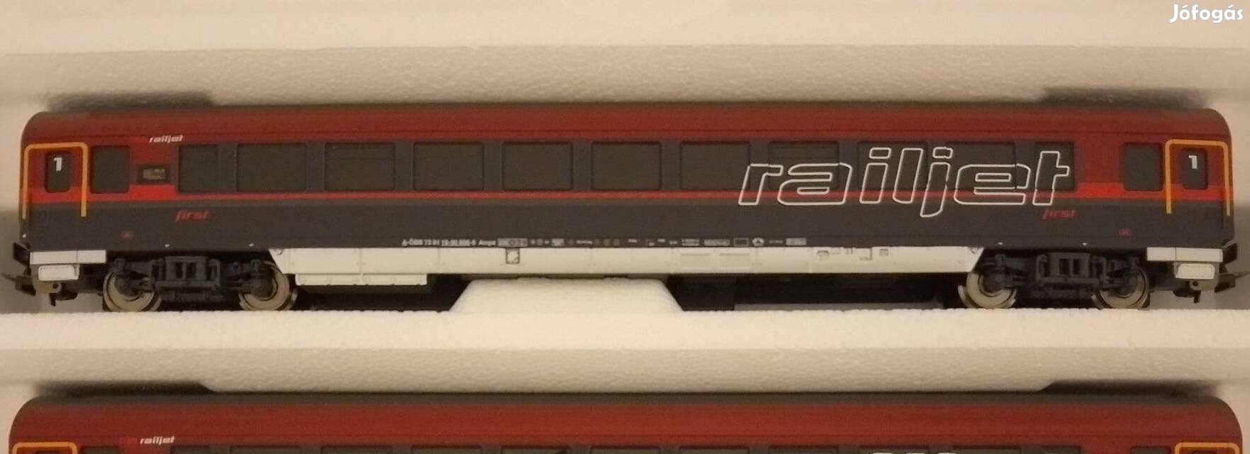 7 részes Railjet szerelvény 