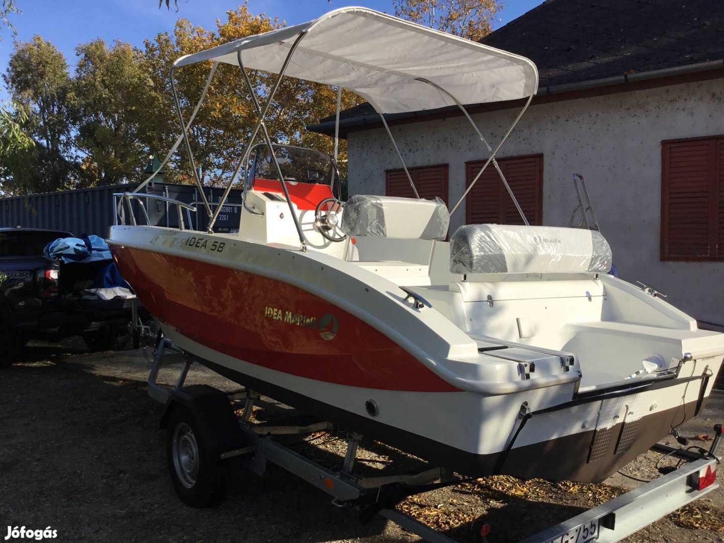 7 személyes elektromos hajó eladó!