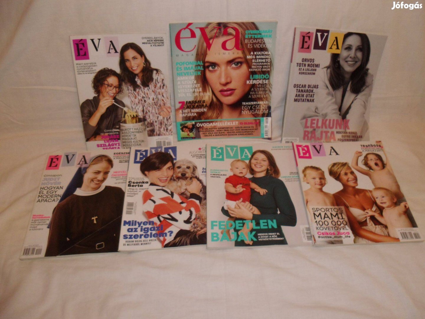 7db Éva magazinok ujszerű
