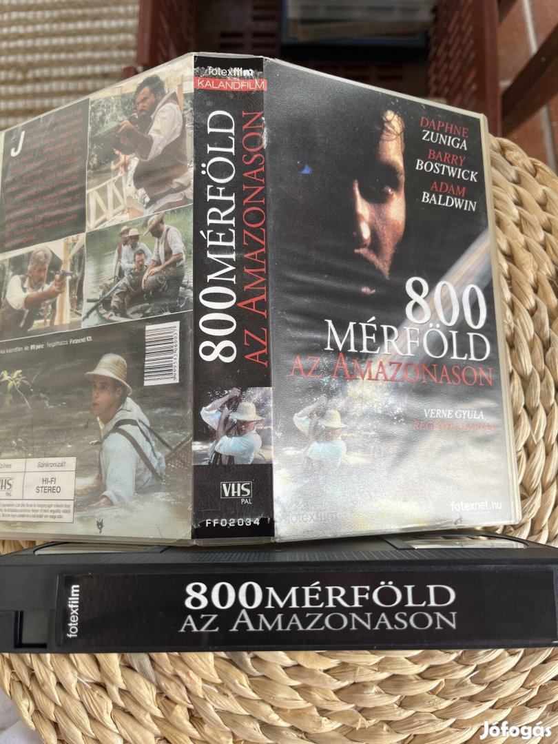 800 mérföld az amazonason vhs