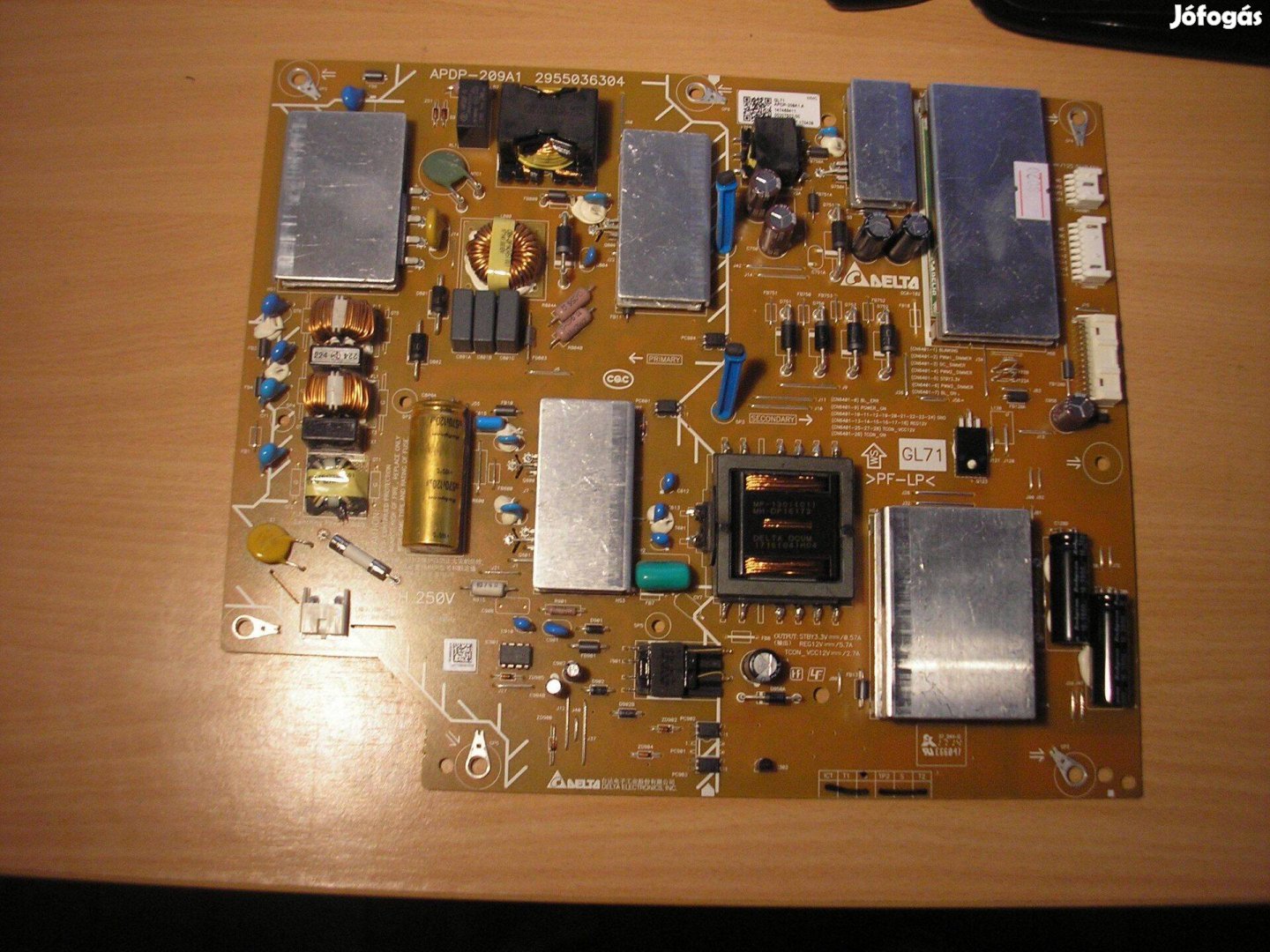 8020 Sony 55XE8596 tápegység Apdp-209A1 GL71 2955036304