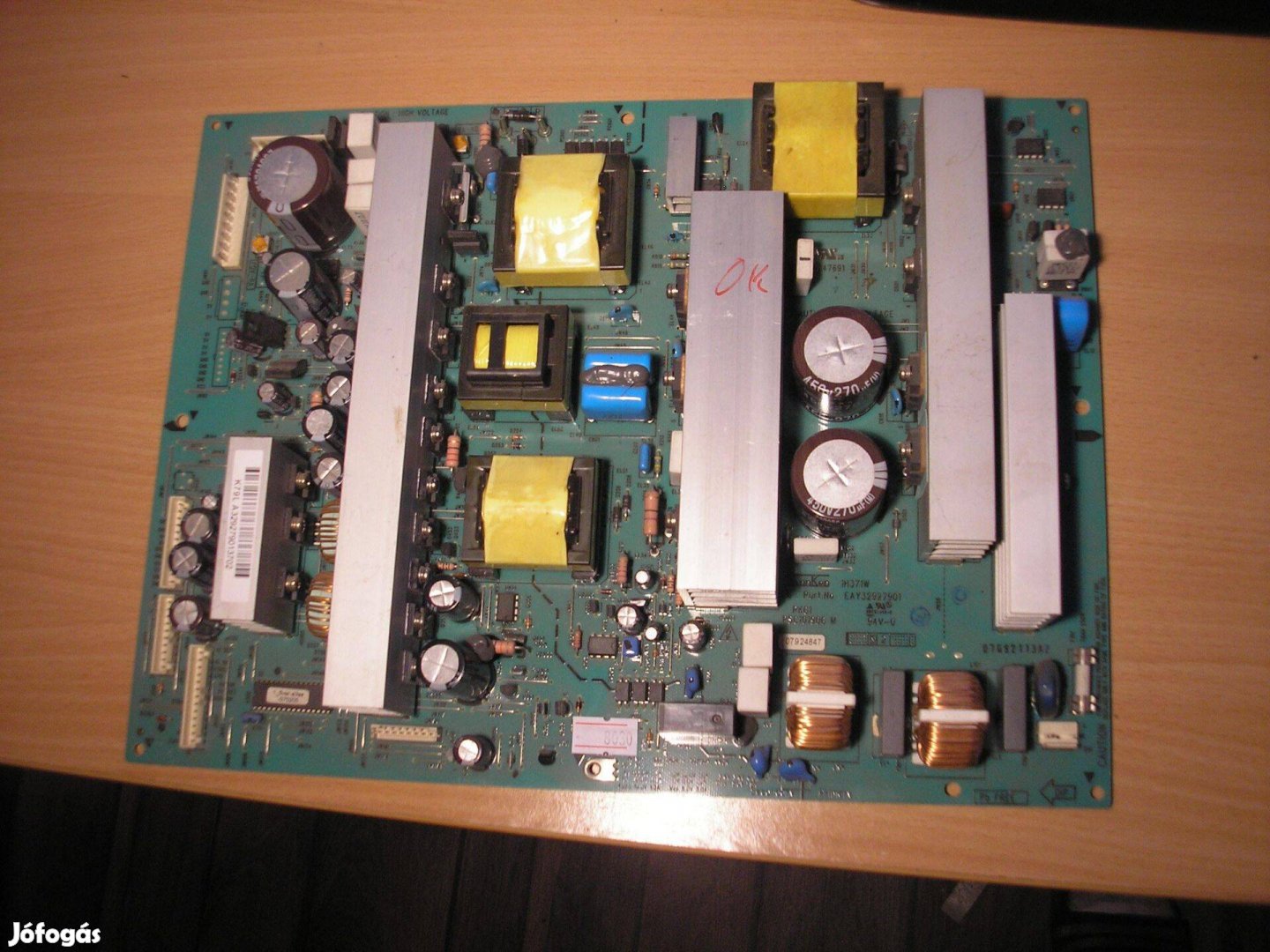 8030 LG tápegység PSC10190G Eay32927901 X4A 42PC55 42PT81