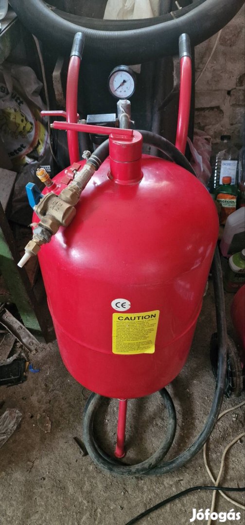 80L homokszóró