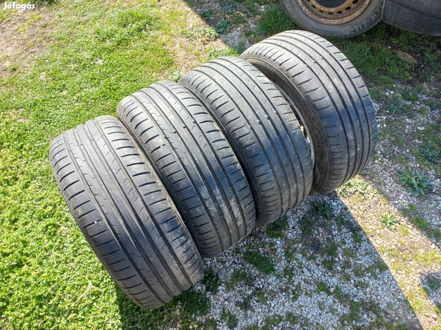 80-90%-os Dunlop 205/55 R16 nyári garnitúra!