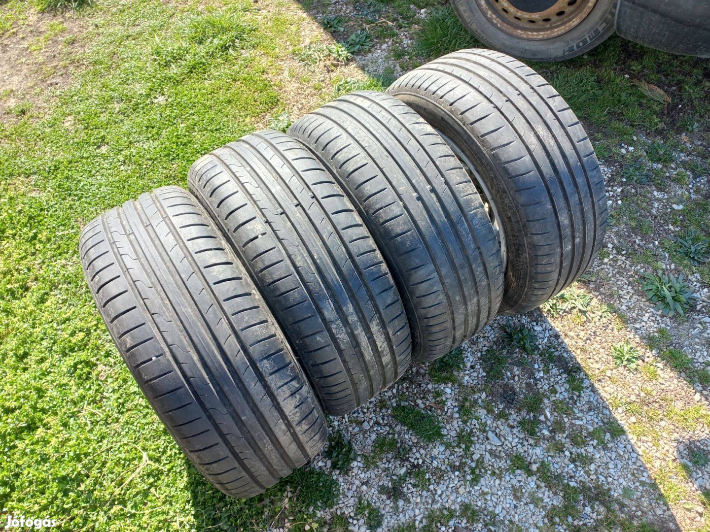 80-90%-os Dunlop 205/55 R16 nyári garnitúra!
