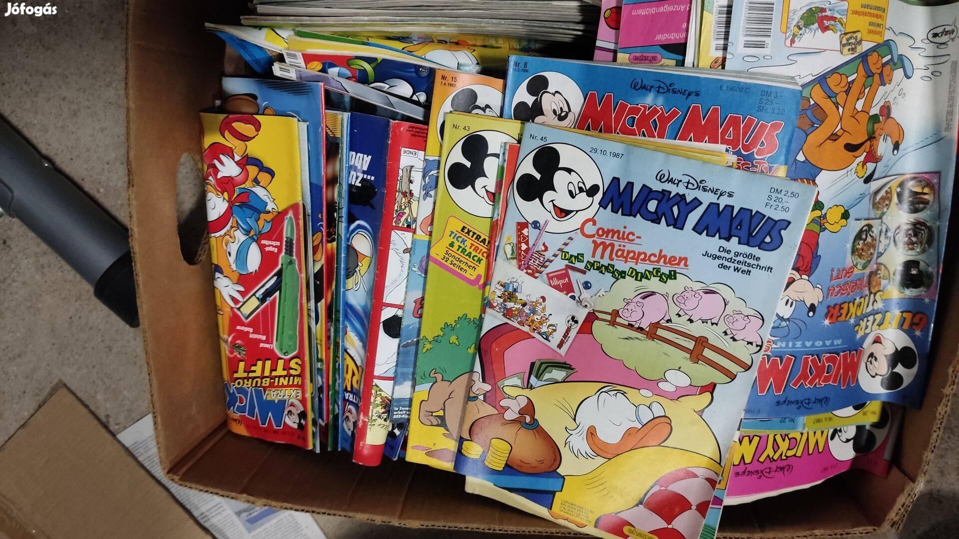 80-as 90-es évek micky mouse újság