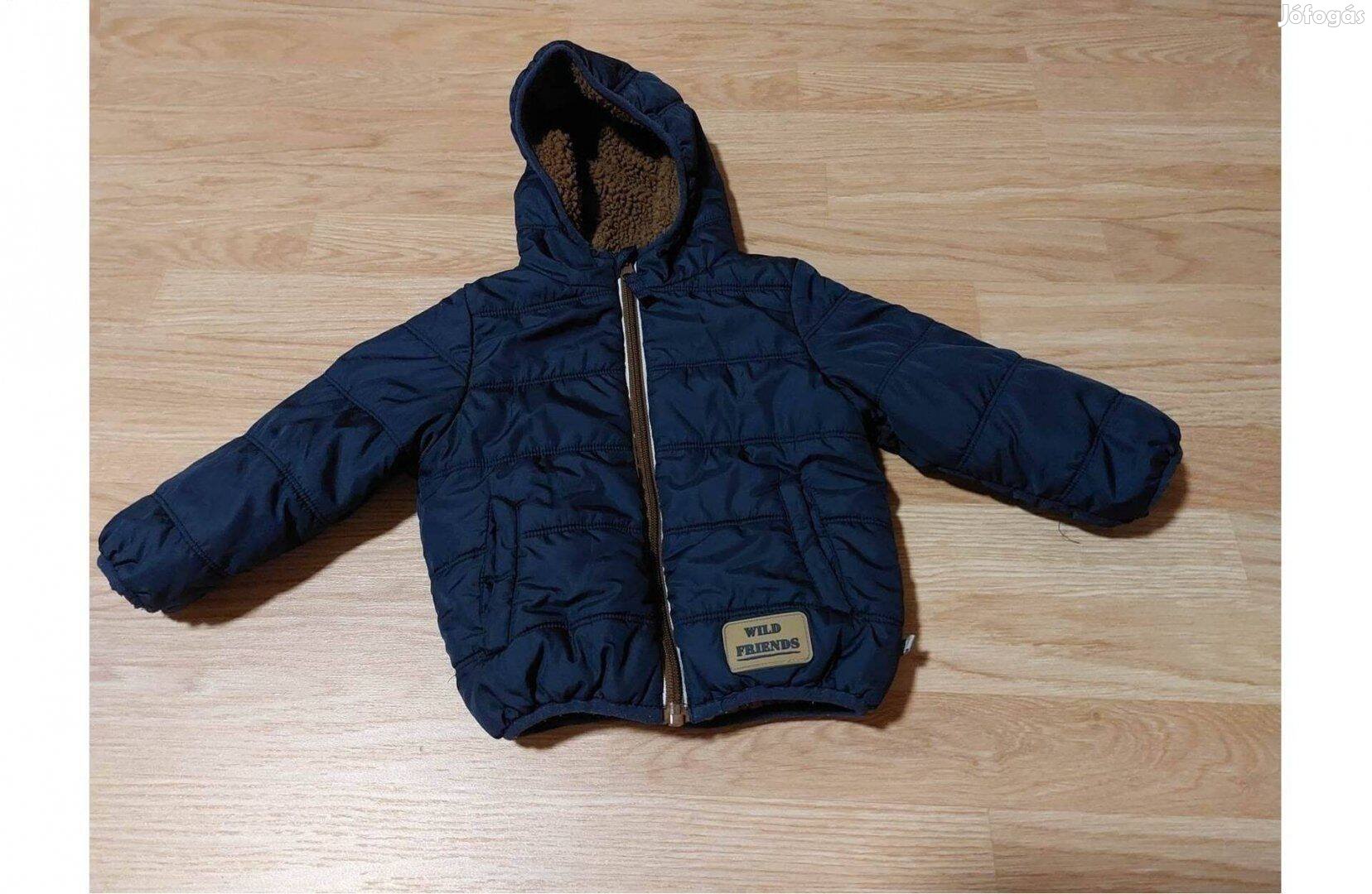 80-as C&A kisfiú bélelt, téli kabát eladó