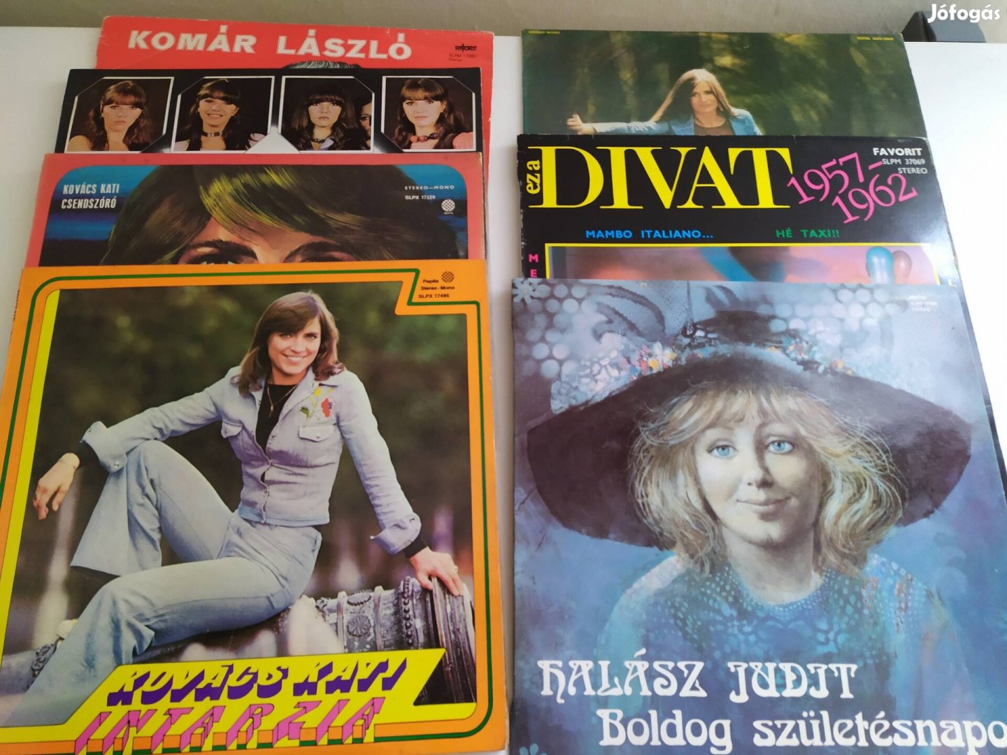 80-as évek magyar sztárjai bakelit lemezeken