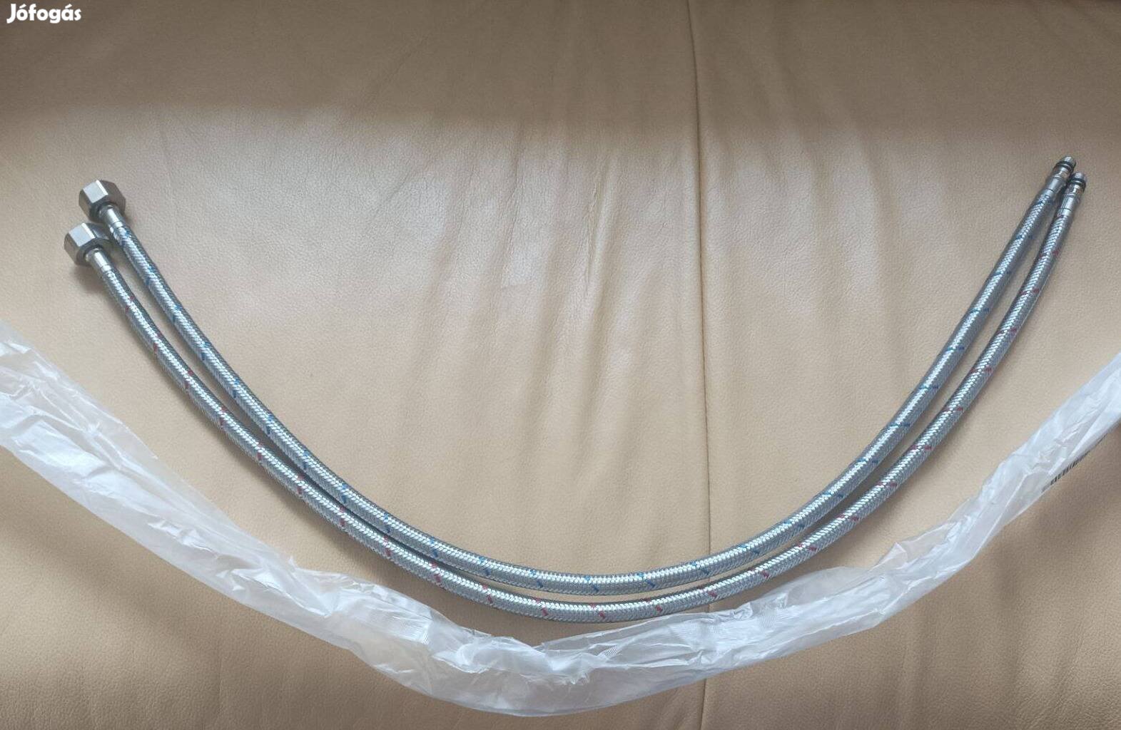 80 cm hosszú 12-es csatlakozású új vízbekötőcső