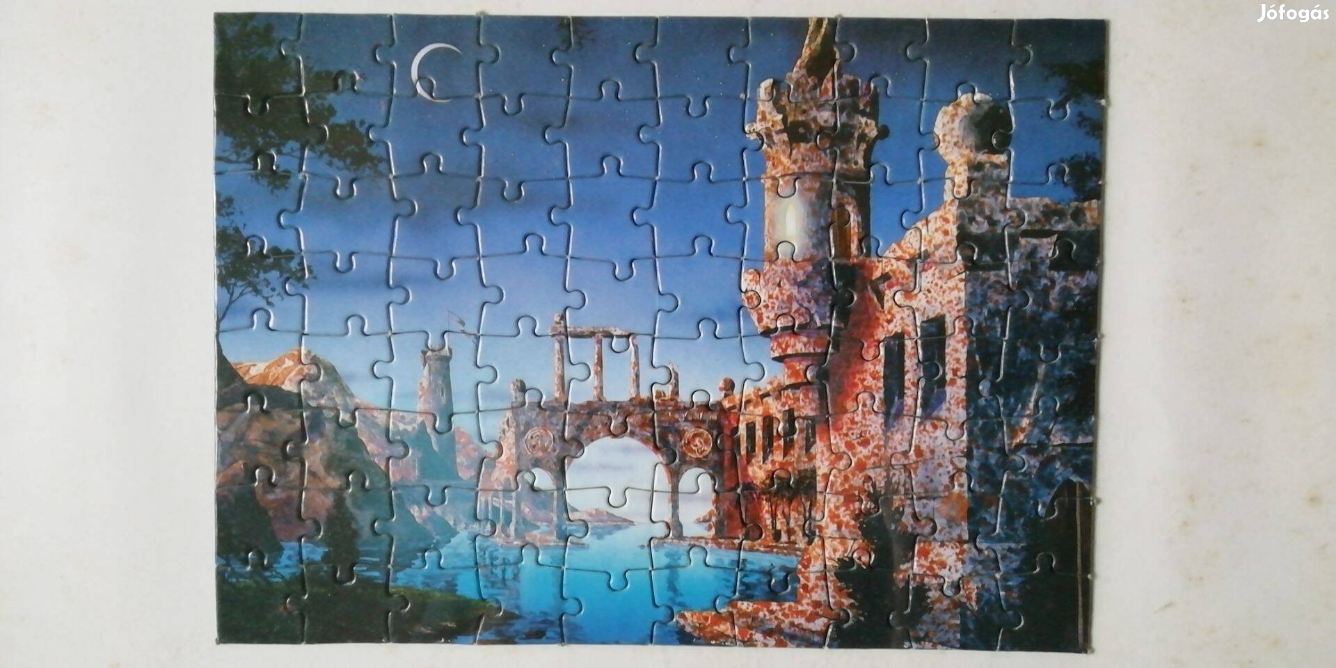 80 darabos fantasy puzzle kirakó - lovagvár - hiánytalan!