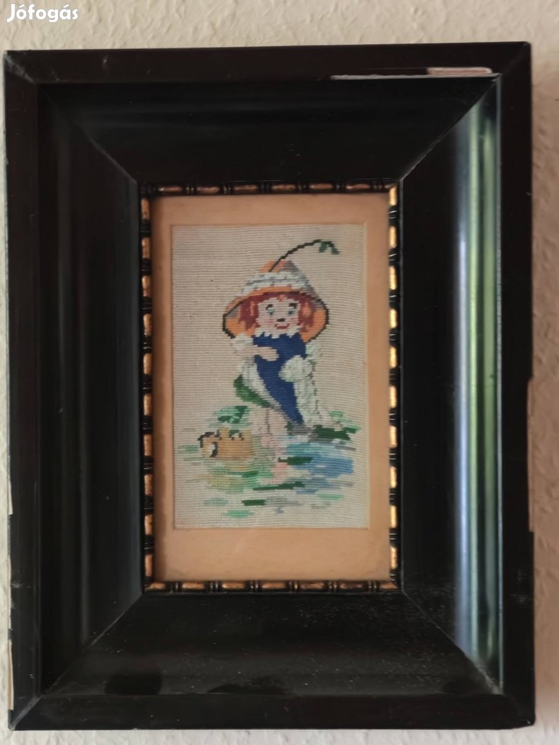 80 éves gobelin kép